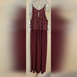 Sequined full length dress